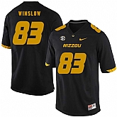 Missouri Tigers 83 Kellen Winslow Black Nike College Football Jersey Dzhi,baseball caps,new era cap wholesale,wholesale hats